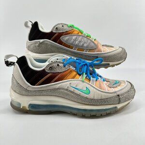 Nike GS Air Max On-Air Vast Grey Electro Green CI1502-001 Men's Size 8.5